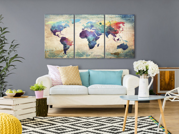 Canvas Print New World (3 Parts) 122202 additionalImage 3