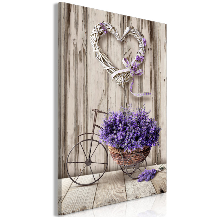 Cuadro moderno Secret Lavender Bouquet (1 Part) Vertical 128402 additionalImage 2