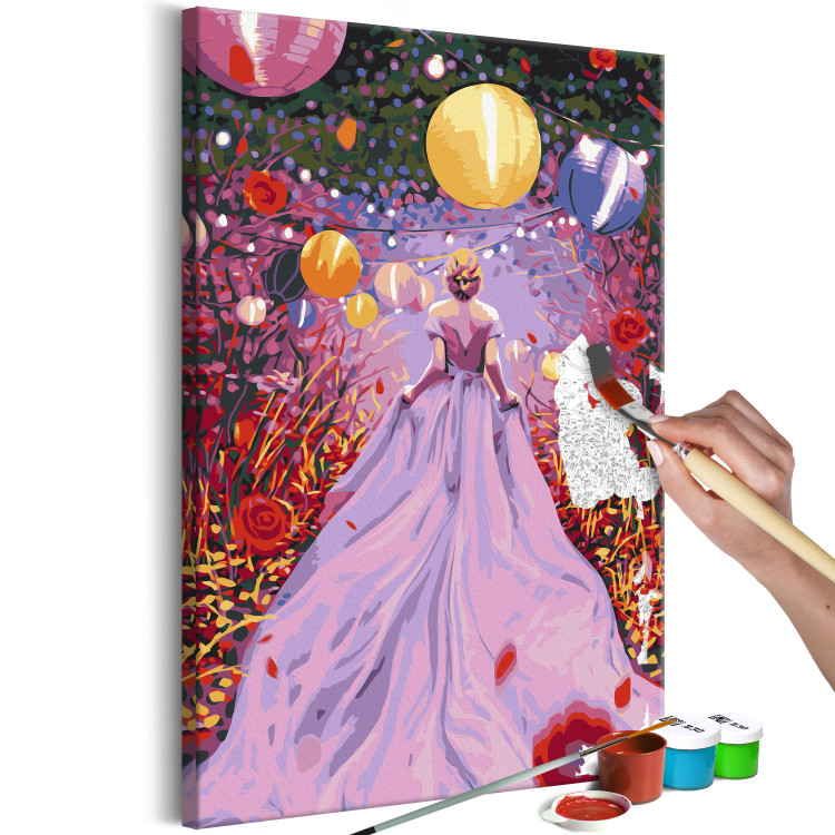 Wandbild zum Malen nach Zahlen Fairy Lady 132302 additionalImage 3