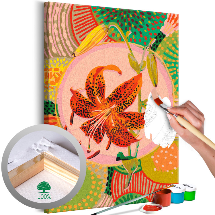 Paint by Number Kit Tiger Lily 137002