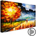 Pintura Evening Walk - In Love With a Colorful Autumn Park 145502 additionalThumb 6