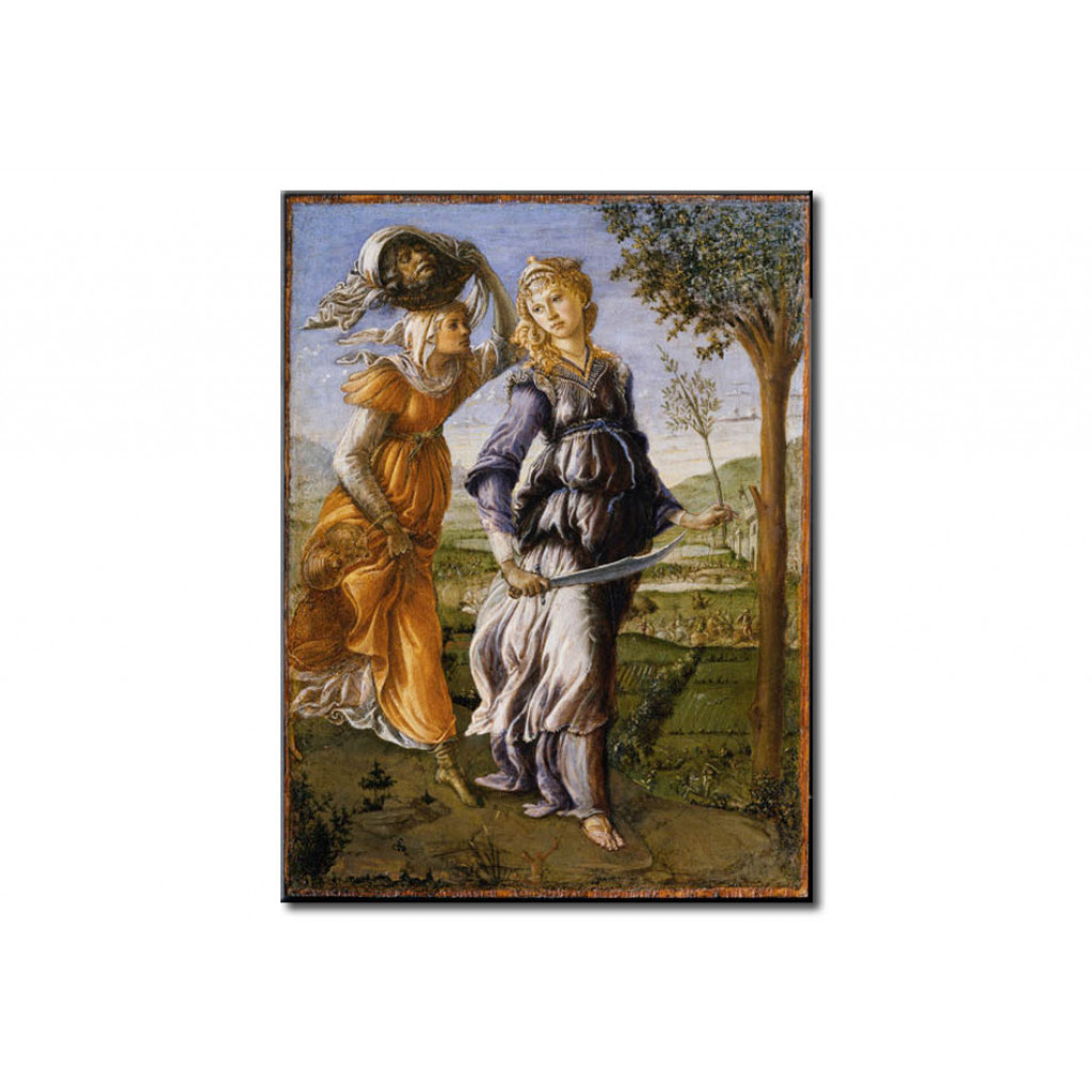 Schilderij  Sandro Botticelli: The Return Of Judith To Bethulia