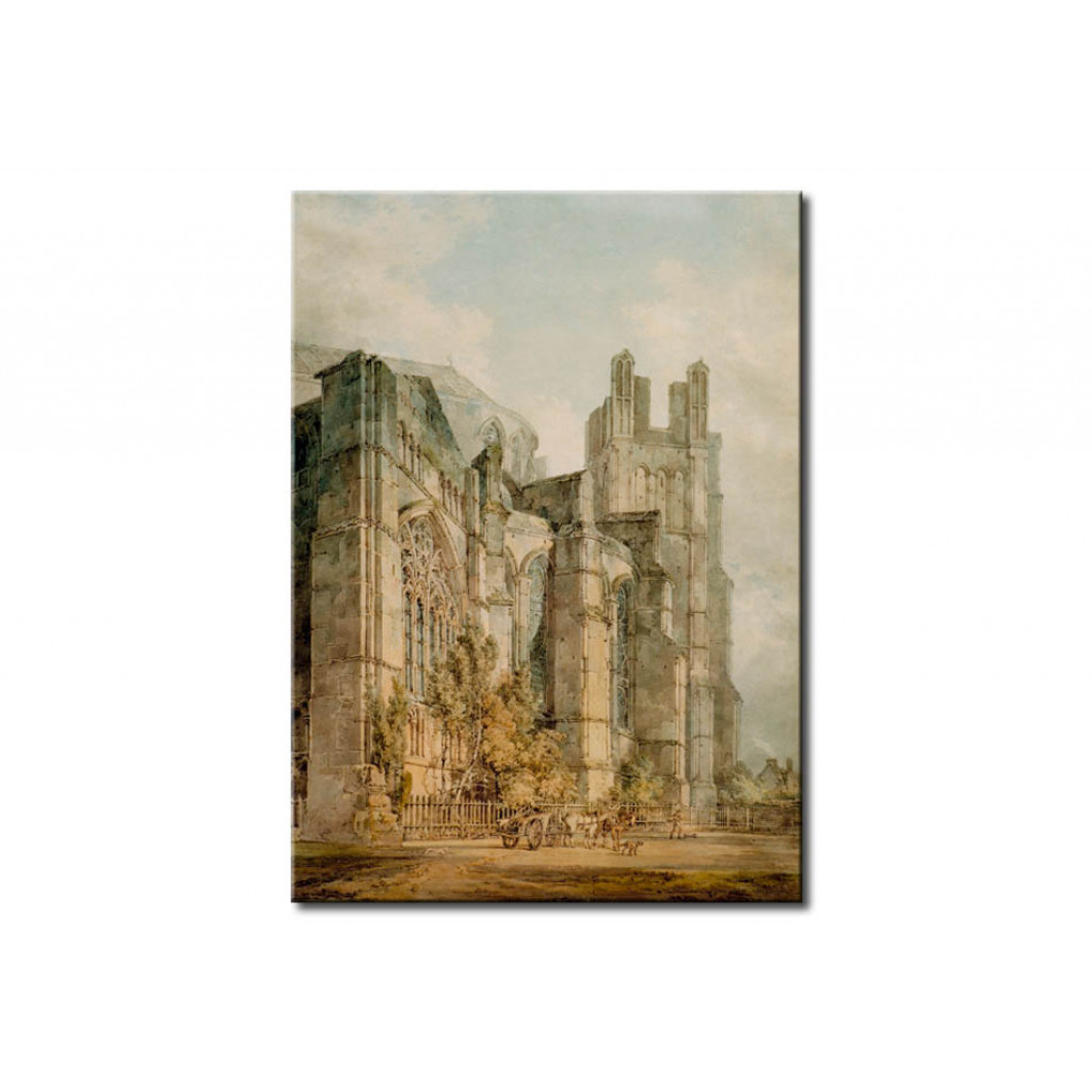 Schilderij  William Turner: Die St.Anselmskapelle An Der Kathedrale Von Canterbury Und Die Corona, Sog. Thomasa-Becket's Crown
