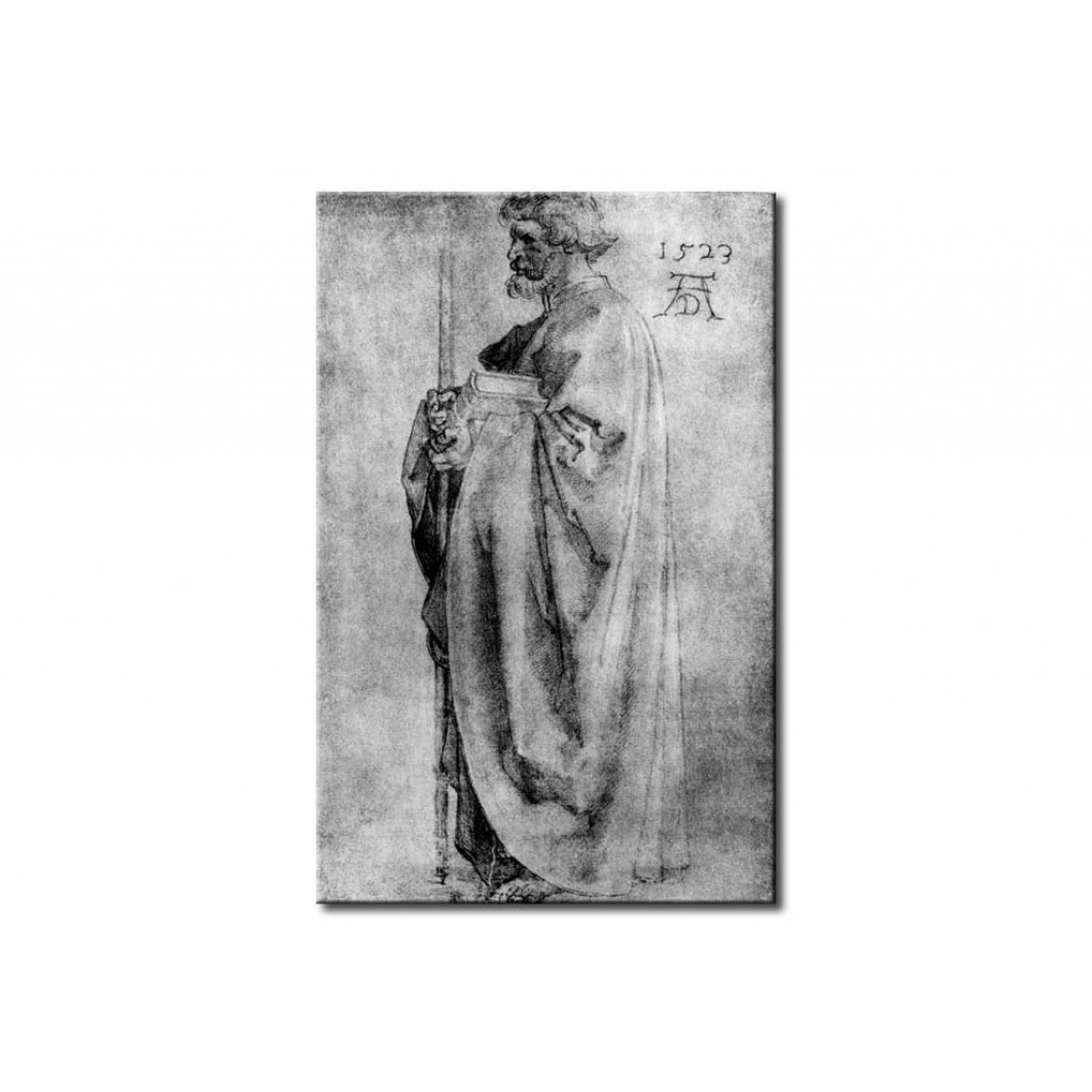 Schilderij  Albrecht Dürer: Standing Apostle