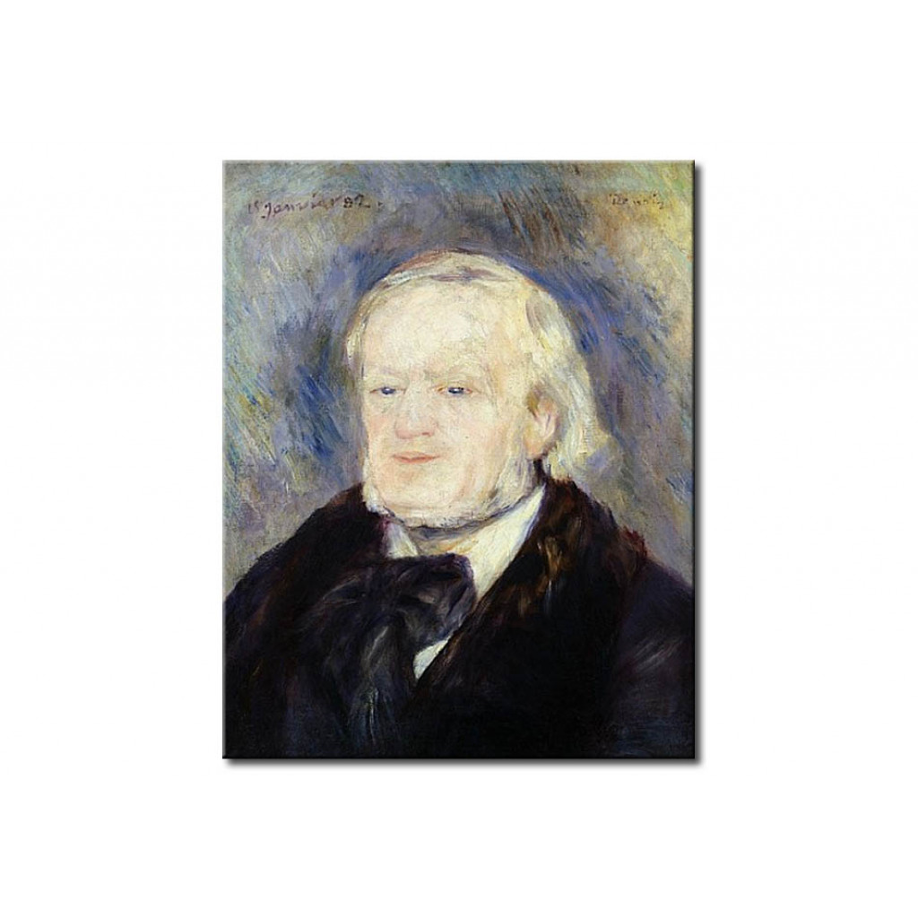 Schilderij  Pierre-Auguste Renoir: Portrait Of Richard Wagner