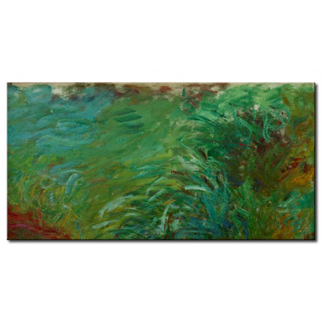Schilderij  Claude Monet: Herbes Aquatiques