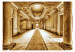 Wall Mural Marble Mystery - Sepia Elements of Classical Architecture in Gold 60202 additionalThumb 1