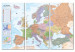 Ozdobna tablica korkowa Mapy świata: Europa II [Mapa korkowa] 97402