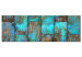 Leinwandbild Metal Mosaic: Blue 97502