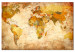 Ozdobna tablica korkowa Mapa świata: Podróż w czasie [Mapa korkowa] 106712