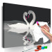 Paint by Number Kit Pair of Swans 107512 additionalThumb 3