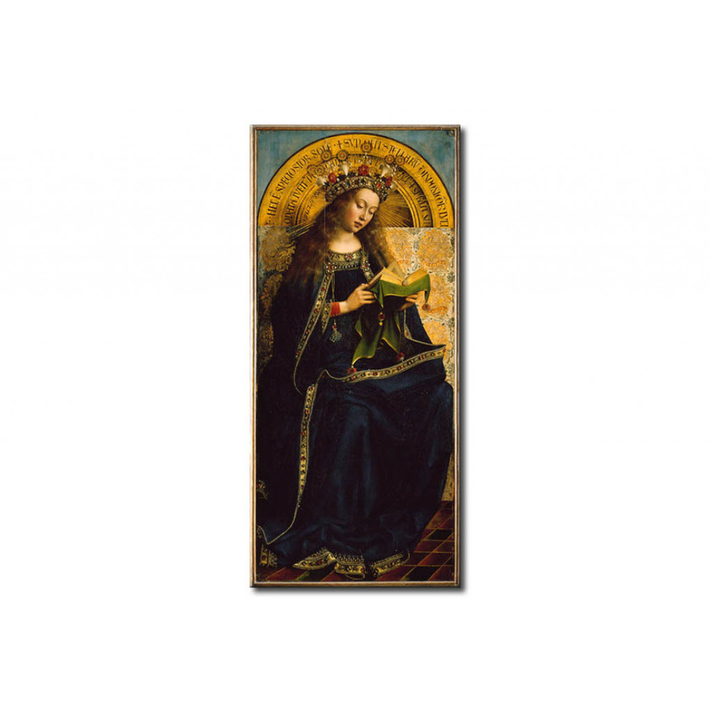 Schilderij  Jan Van Eyck: Mary As Queen Of Heaven