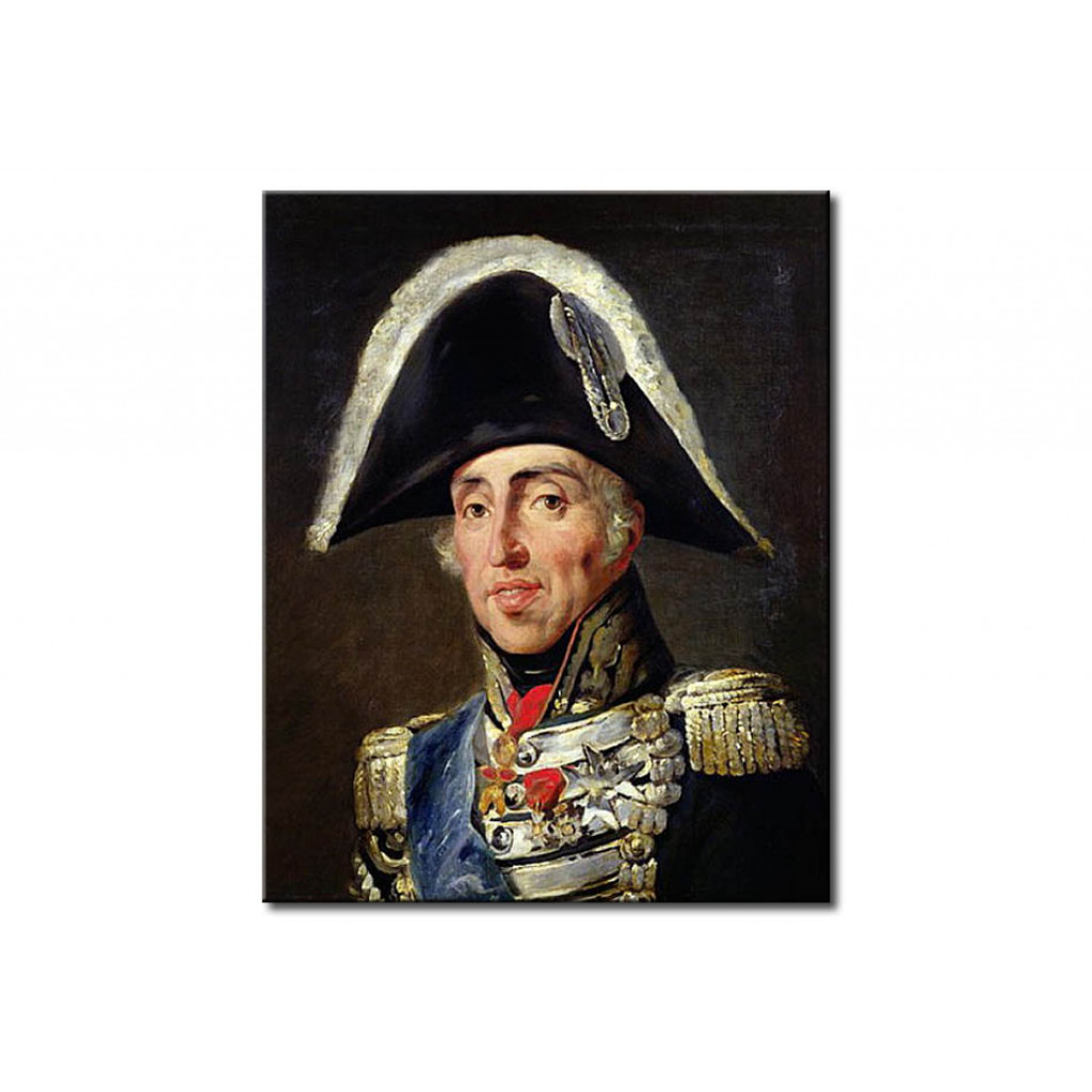 Schilderij  Horace Vernet: Portrait Of Charles X