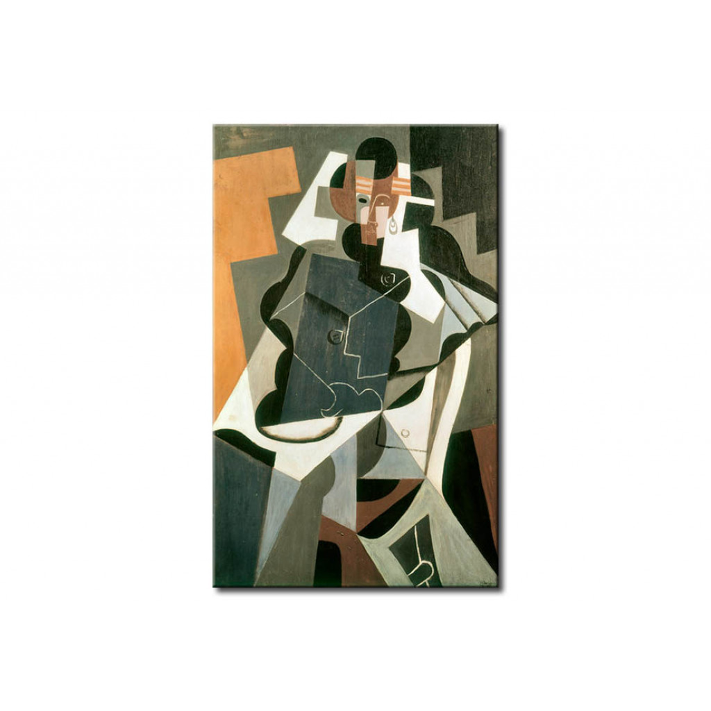 Schilderij  Juan Gris: Figure De Femme