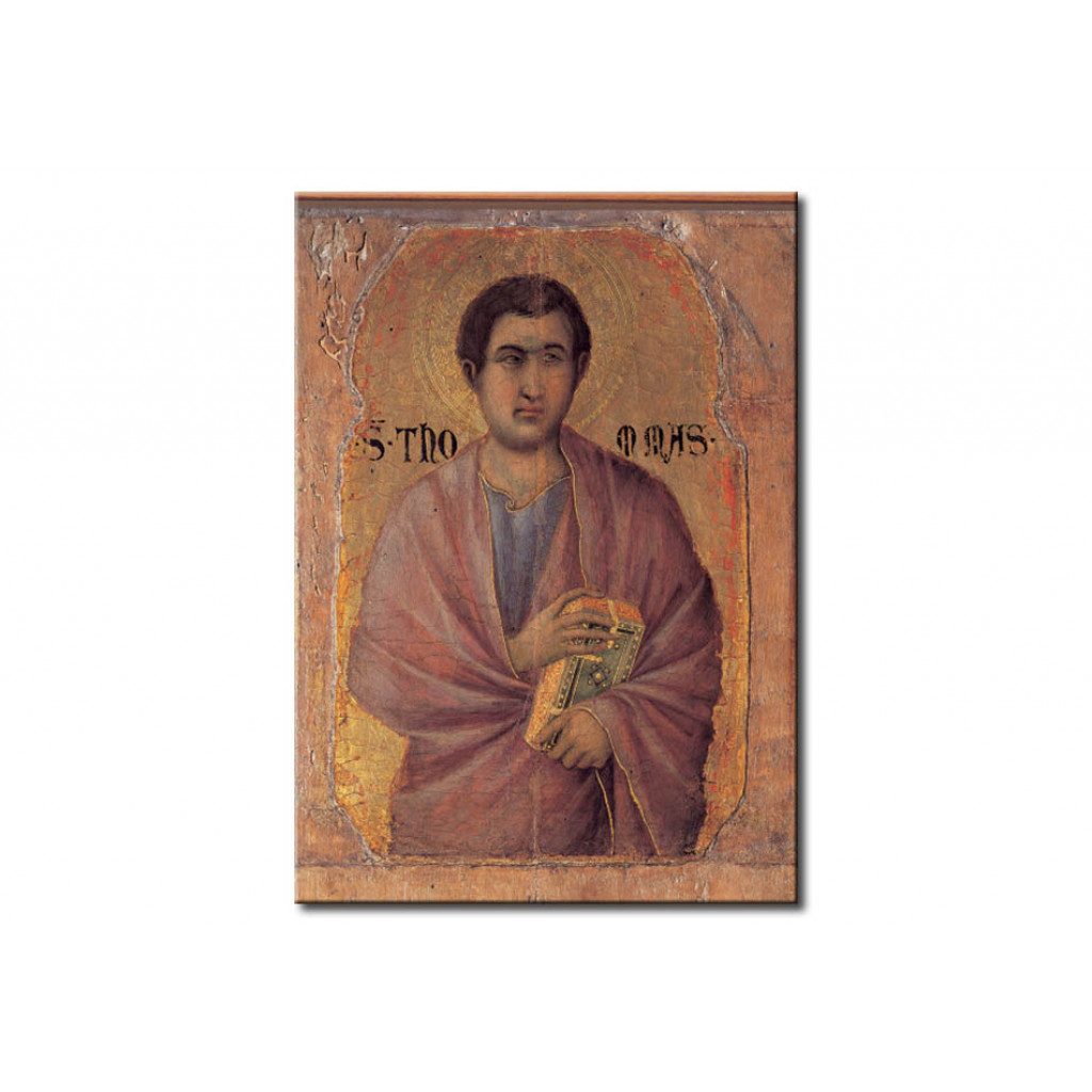 Schilderij  Duccio Di Buoninsegna: The Apostle Thomas