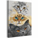 Paint by Number Kit Cat's Trio 132312 additionalThumb 5