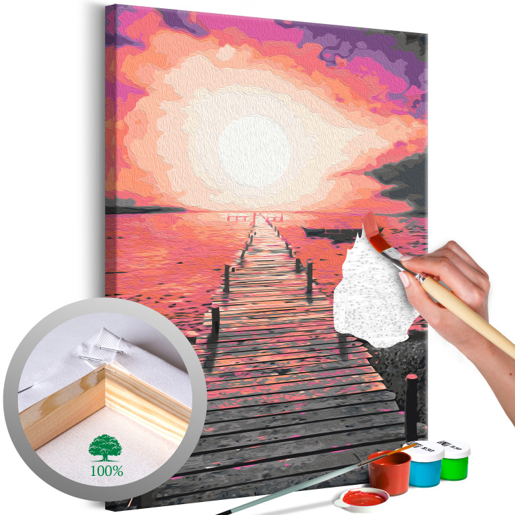 Paint by Number Kit Wooden Pier 132412