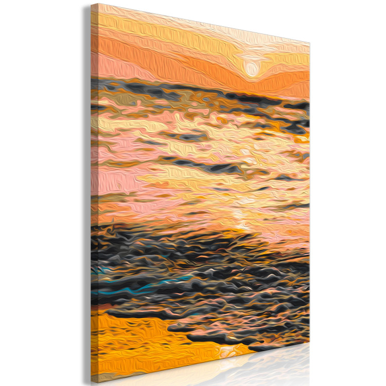 Paint by number Sweet Evening - Orange Calm Sea at Sunset 145212 additionalImage 3