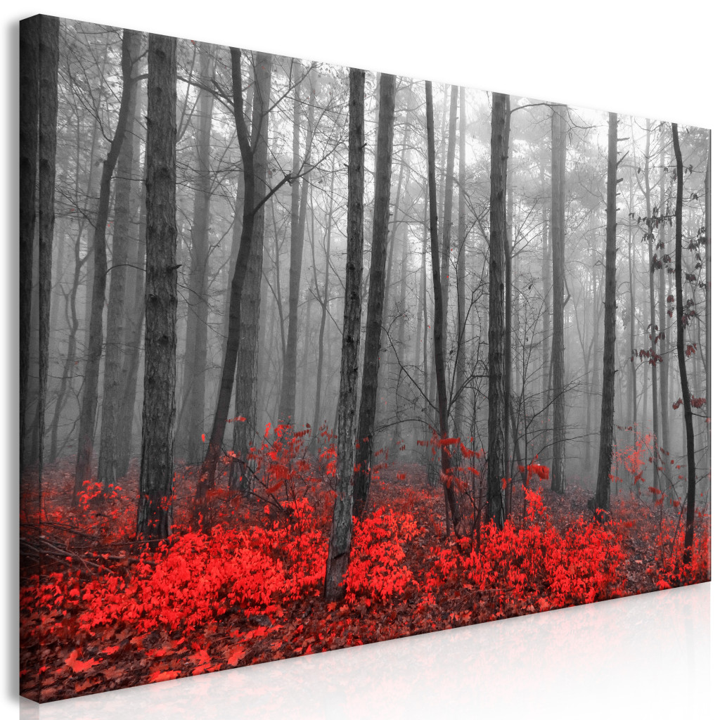 Schilderij Crimson Forest II [Large Format]