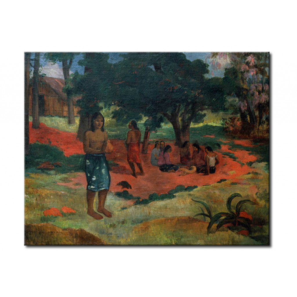 Schilderij  Paul Gauguin: Parau Parau (II)