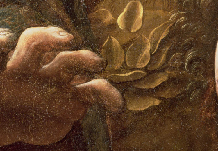 Kunstdruck Die Jungfrau mit dem Jesuskind; St. John Anbetung des Christkindes, durch einen Engel begleitet 52012 additionalImage 2