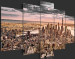 Obraz na szkle Nowy Jork: Poranne niebo [Glass] 92512 additionalThumb 5