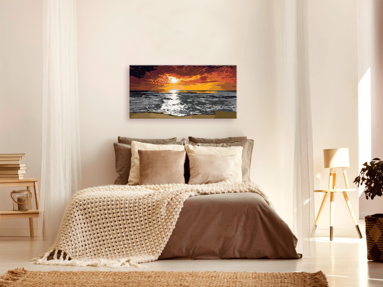Paint by number Sea (Sky In Flames) 107322 additionalImage 2