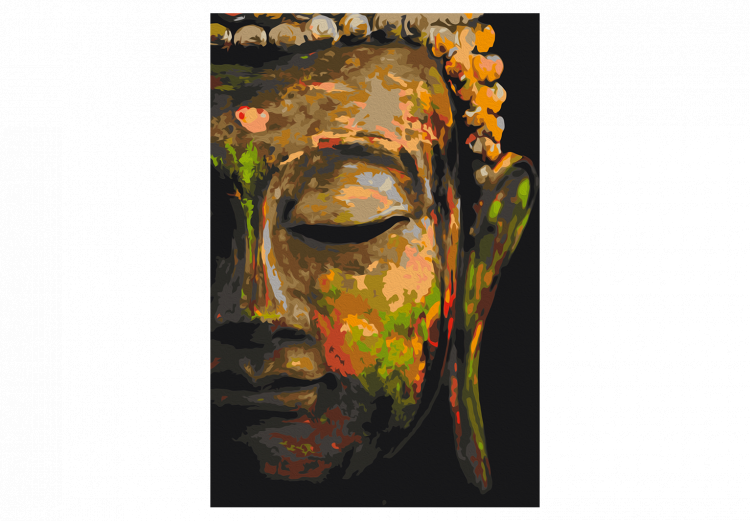 Quadro da dipingere con i numeri Buddha in the Shade 107722 additionalImage 7
