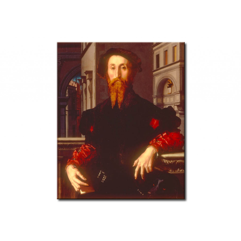 Schilderij  Agnolo Bronzino: Portrait Of Bartolomeo Panciatichi