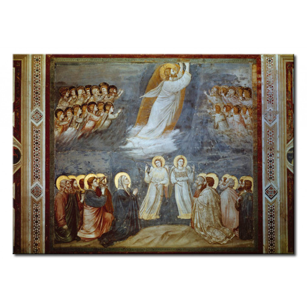 Schilderij  Giotto Di Bondone: The Ascension Of Christ