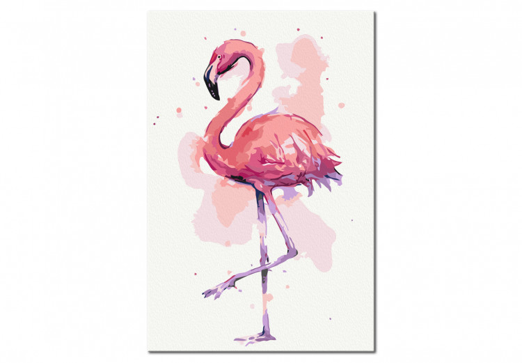 Paint by Number Kit Friendly Flamingo 132122 additionalImage 6