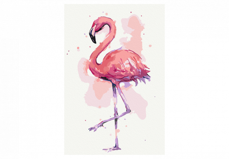 Paint by Number Kit Friendly Flamingo 132122 additionalImage 7