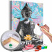 Malen nach Zahlen-Bild für Erwachsene Rainbow Buddha 135622