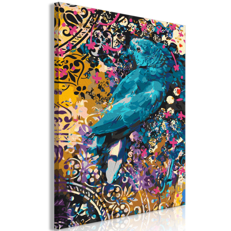 Paint by number Blue Arabesque Parrot 138422 additionalImage 4