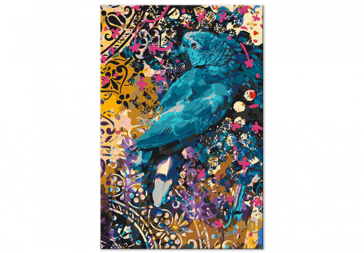 Paint by number Blue Arabesque Parrot 138422 additionalImage 6