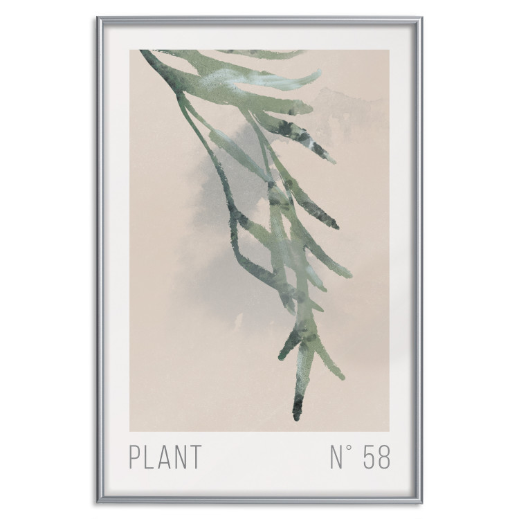 Wandposter Plant Number 58 [Poster] 142322 additionalImage 37