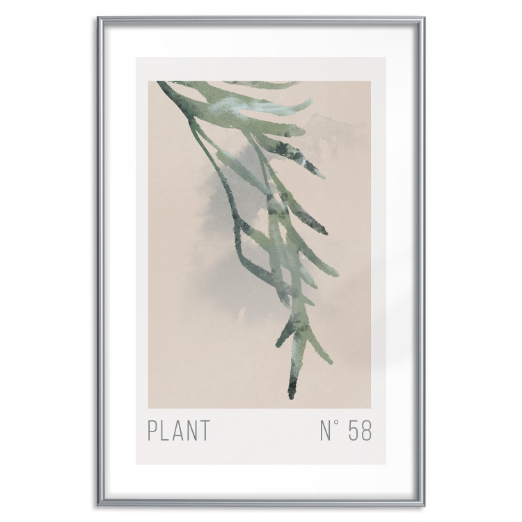 Wandposter Plant Number 58 [Poster] 142322 additionalImage 35