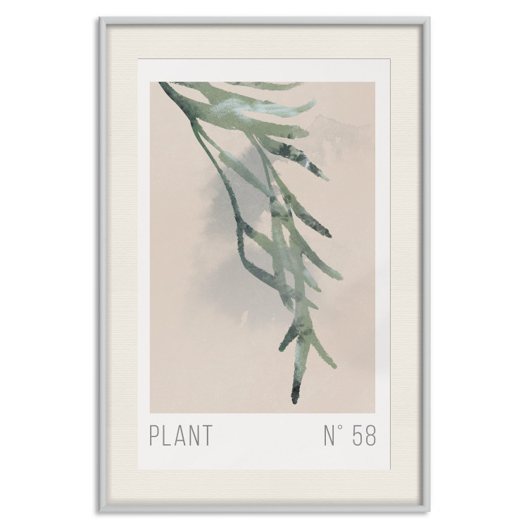 Wandposter Plant Number 58 [Poster] 142322 additionalImage 42