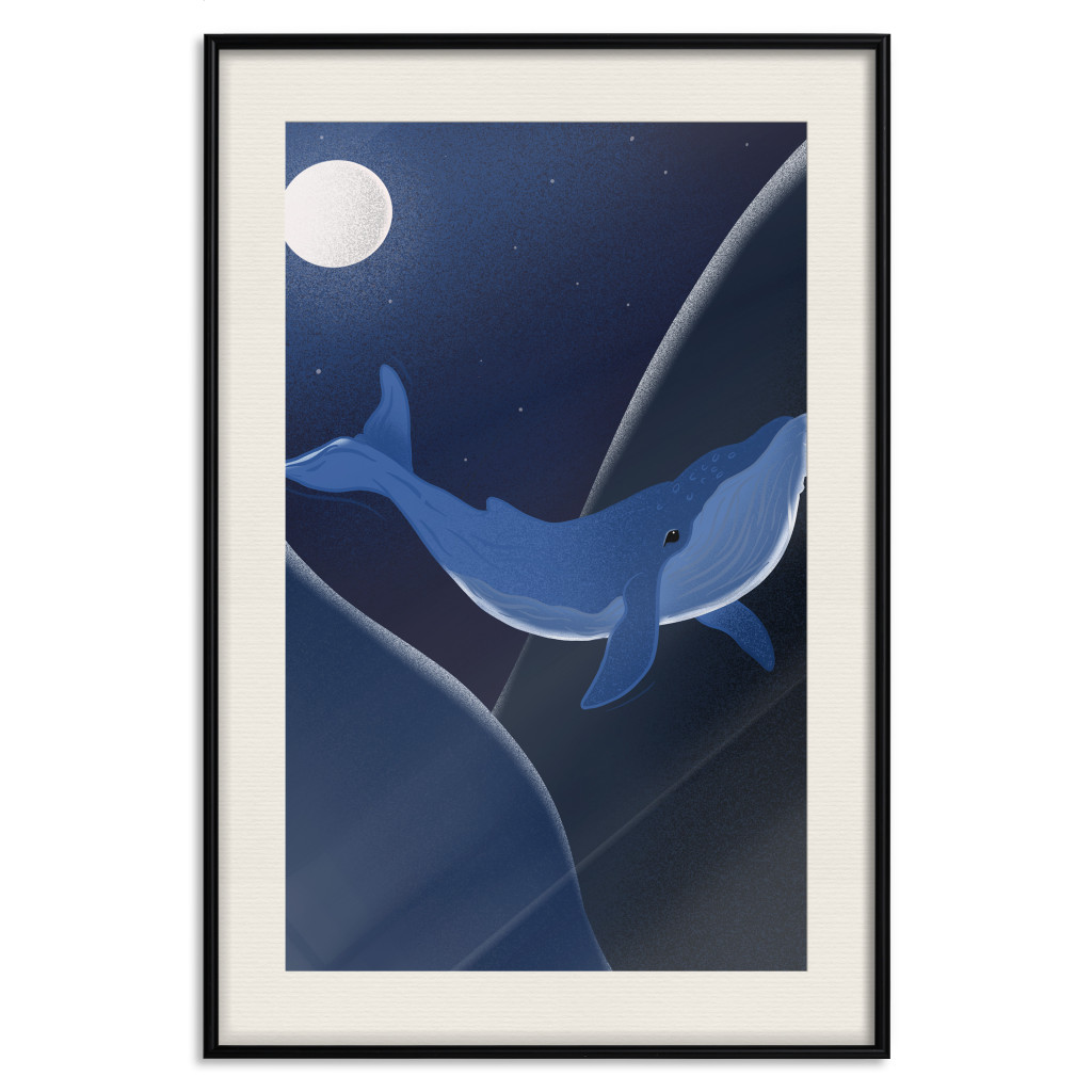 Cartaz Whale In Space I