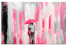 Acrylic Print Umbrella in Love - Pink [Glass] 150622 additionalThumb 2