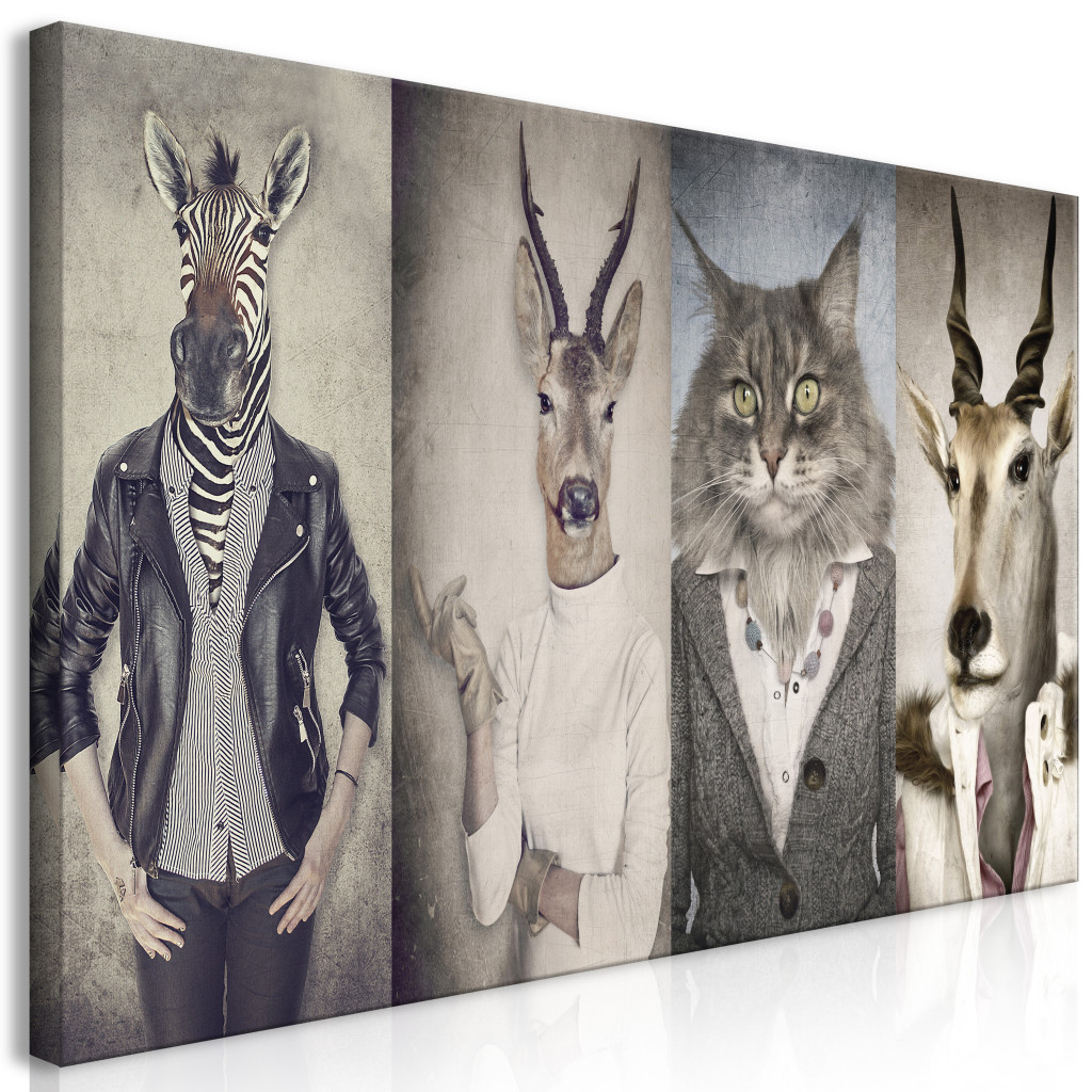 Portrait Of Four Animals II [Large Format]