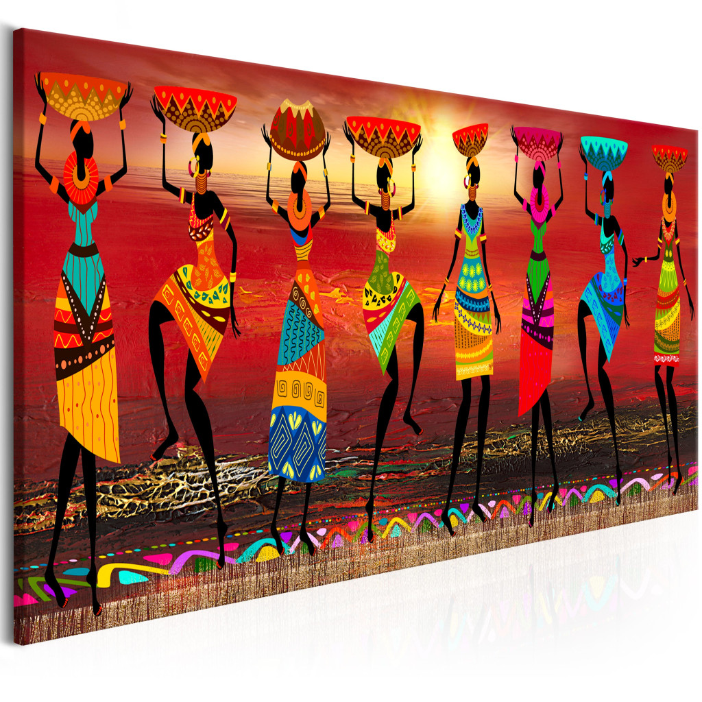 Schilderij Dancing African Women [Large Format]
