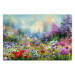 Poster Colorful Meadow - Monet-Style Composition Generated by AI 151122