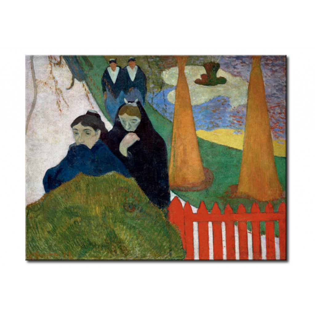 Schilderij  Paul Gauguin: Arlésiennes (Mistral)