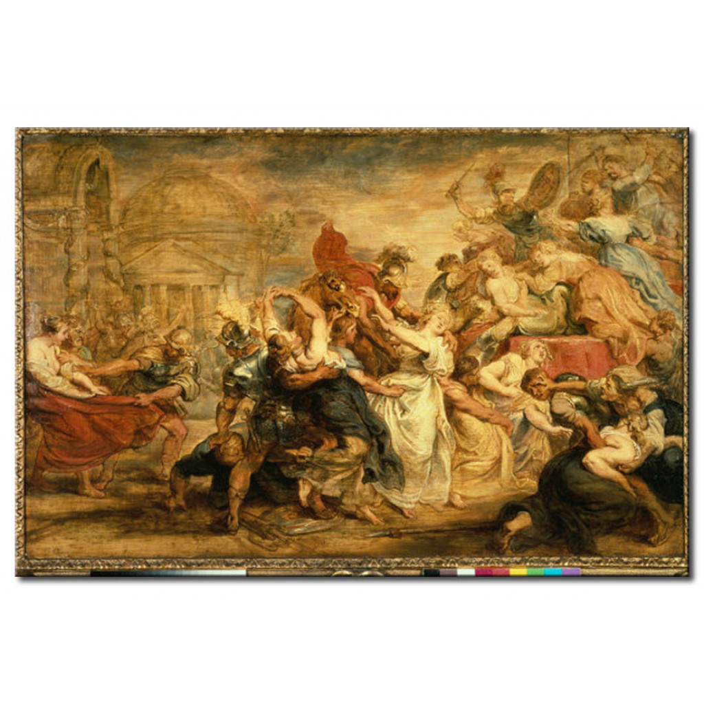 Schilderij  Peter Paul Rubens: Rape Of The Sabine Women