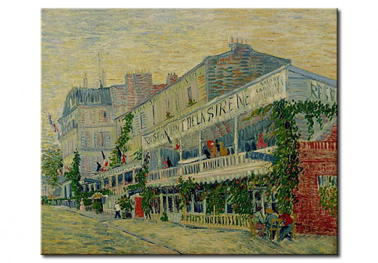 Tableau reproduction Restaurant de la Sirène à Asnières 52522