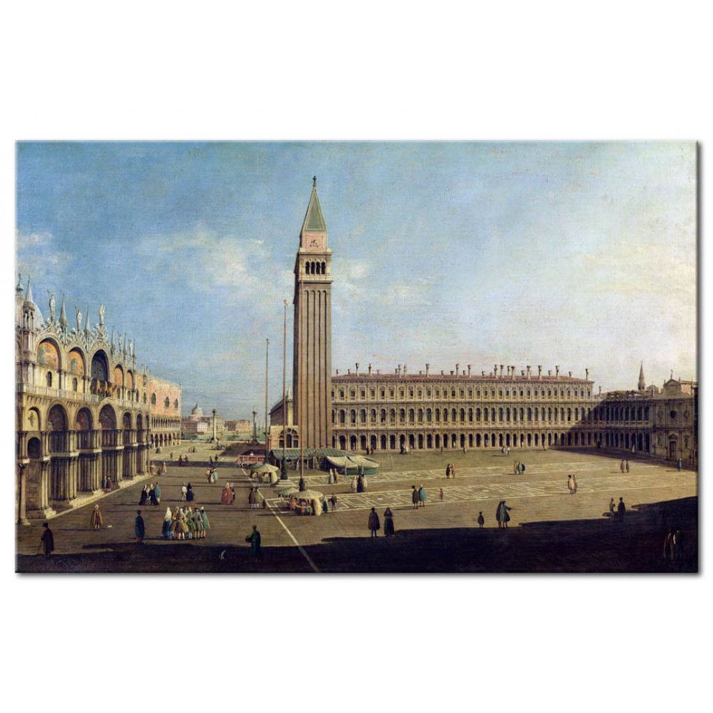 Schilderij  Canaletto: Piazza San Marco, Venice