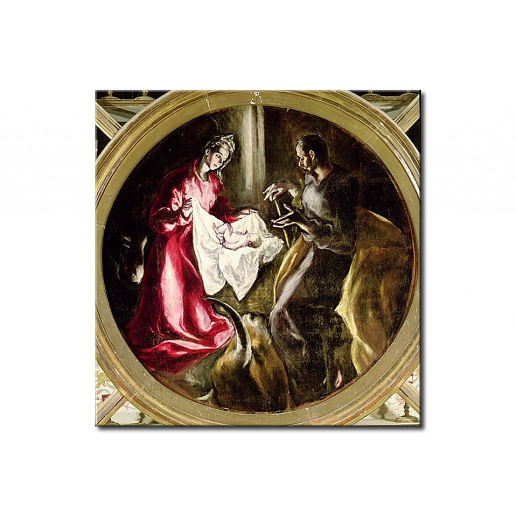 Schilderij  El Greco: The Nativity
