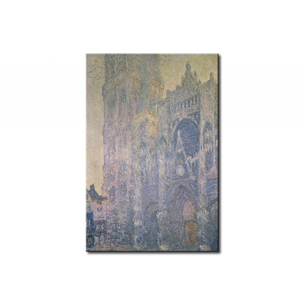 Schilderij  Claude Monet: Rouen Cathedral, Harmony In White, Morning Light