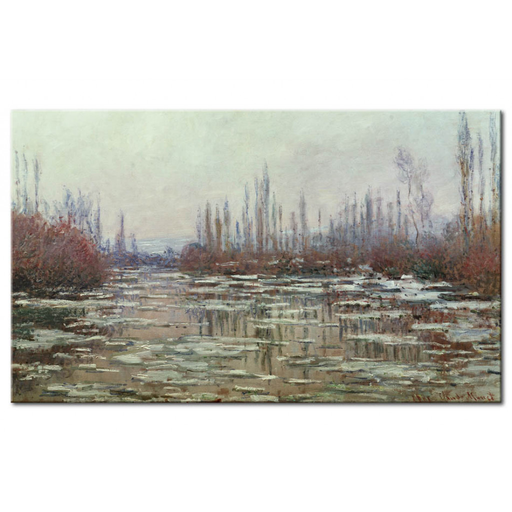 Schilderij  Claude Monet: La Débâcle